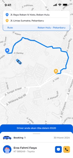 Bonanza Travel live trip map