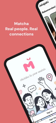Matcha welcome screen